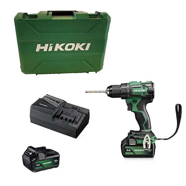 Nouvel Arrivage Perceuse à percussion HIKOKI DV18DEWJZ - 70 Nm - 18 V - 5 Ah + 2 batteries BSL1850MA