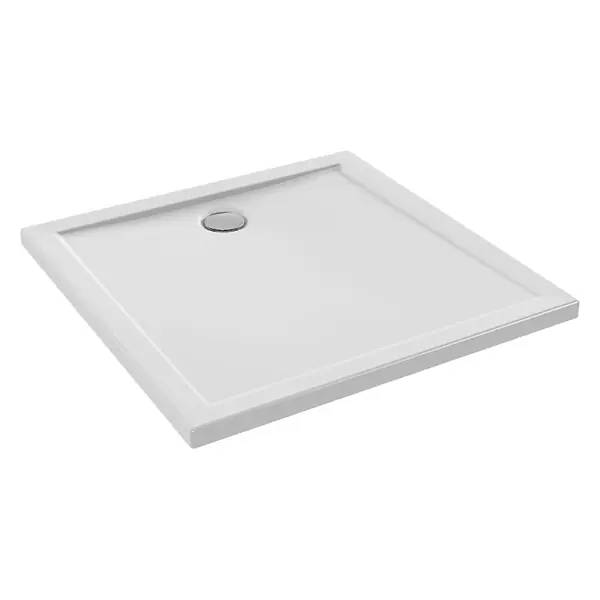 Receveur de douche 90 x 90 Kyreo ceramique carré blanc JACOB DELAFON Vente Flash