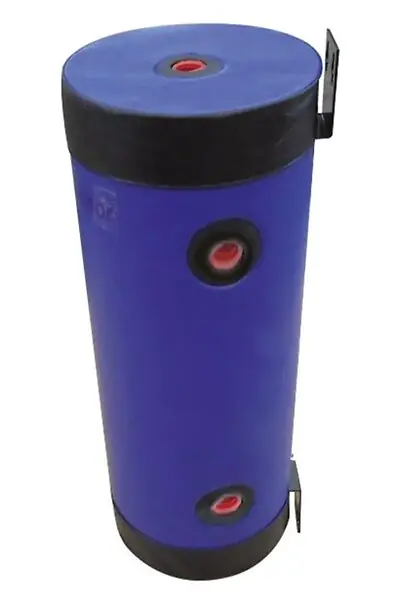 Vente Directe Bouteille de mélange pose murale - Capacité 50L - Ø343mm - hauteur 1010mm - 2 piquages 1"1/4 entraxe 600mm - 48 Watts THERMADOR