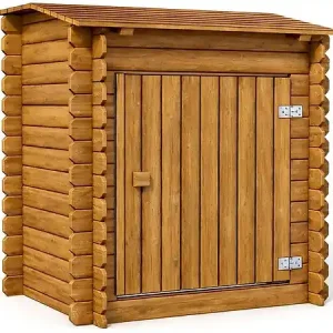 Coffre de filtration en bois traité pour piscine "Keny" - 120 x 95 x 126 cm HABITAT ET JARDIN Prix Promo