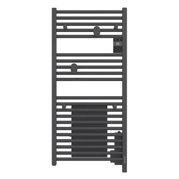 Sèche-serviettes Atlantic Doris - 500W - WI-FI - Noir Satisfait Ou Remboursé