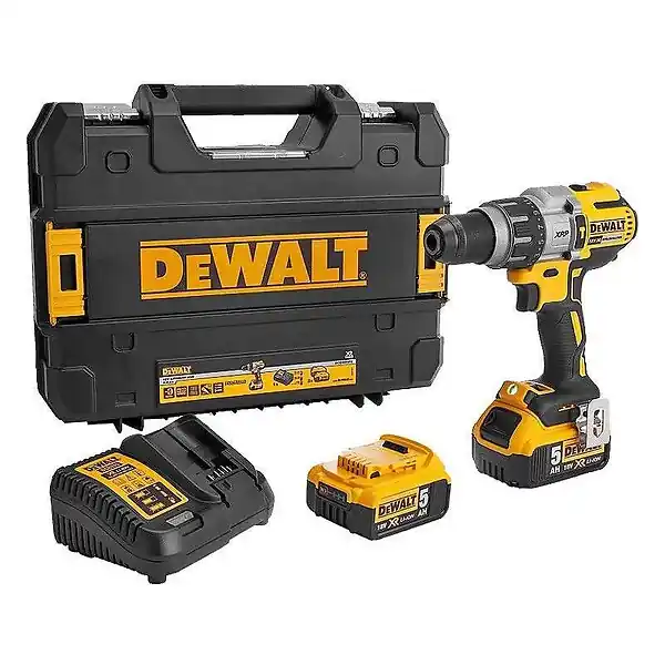 Usine Directe Perceuse-visseuse à percussion 18V DEWALT DCD996P2-QW avec coffret et 2 batteries 5,0 Ah
