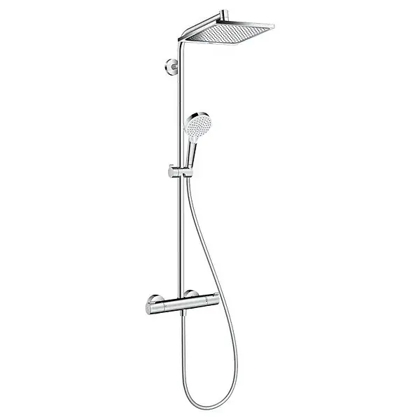 Colonne de douche Crometta E 240 EcoSmart Chrome HANSGROHE 27281000 avec mitigeur thermostatique Promotion Saisonnière