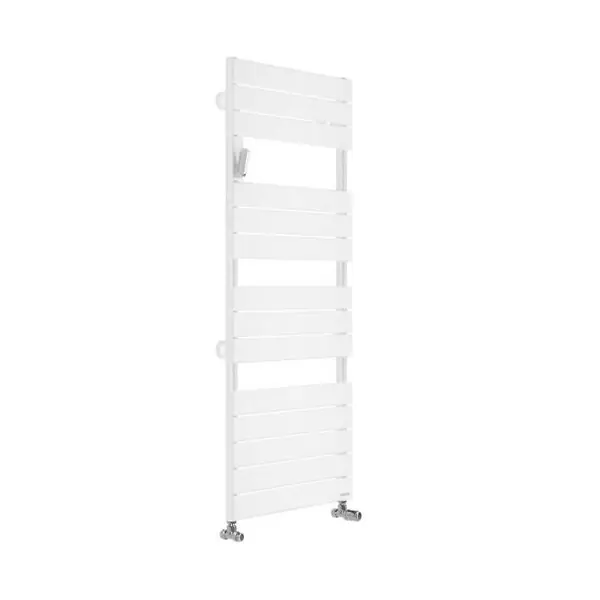 Petit Prix Radiateur sèche-serviettes Adélis Atlantic - Eau chaude - 684W - Blanc brillant