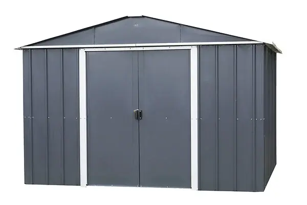 Abri de jardin 67AEYZ - Métal - Anthracite - 3.69m2 YARDMASTER Nouvelle Collection
