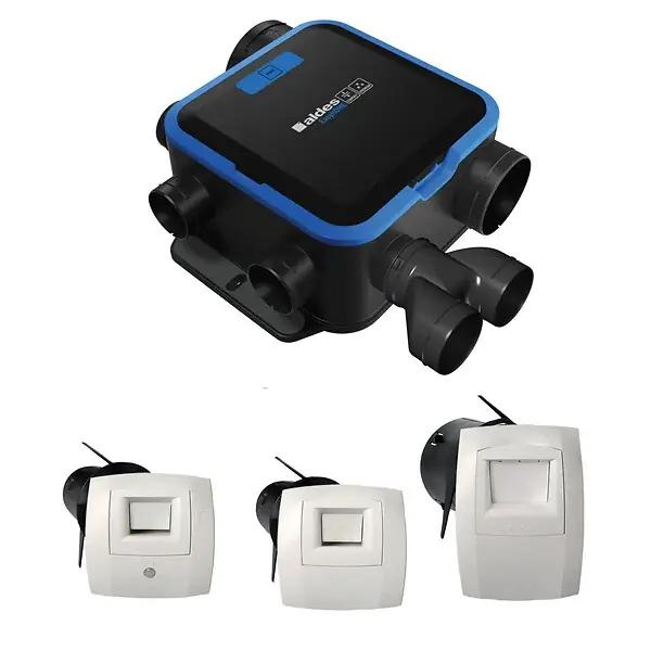 Groupe VMC simple flux EasyHOME HYGRO COMPACT Premium Moyenne Pression MP - ALDES - 11033505 Retour Gratuit