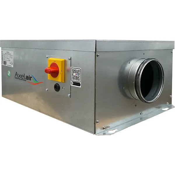 Caisson d‘extraction tertiaire D125 mm MINIMAX® - AXELAIR - CM125 Promotion