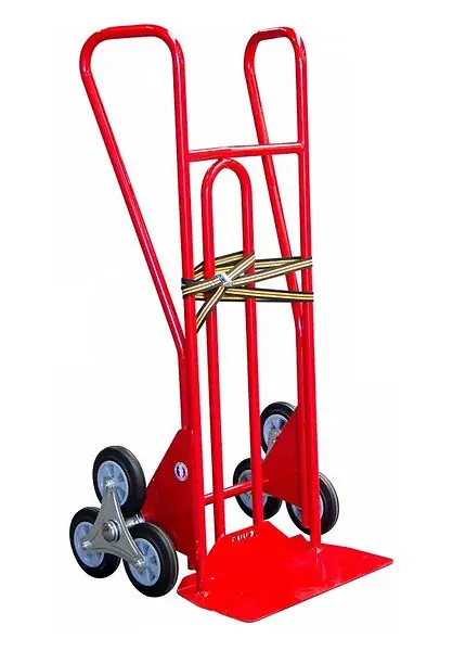 Diable 250 kg bavette fixe roues étoiles 3x160 mm caoutchouc Fimm Solde