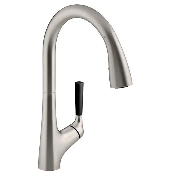 JACOB DELAFON Mitigeur cuisine Malleco infrarouge Bec haut chrome douchette extractible Commande En Gros
