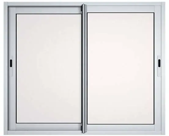 Fenêtre aluminium blanche 2 ouvrants 105 x 120 Bon Plan