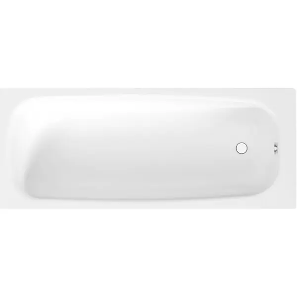 Commander Vite Jika (Groupe Roca) Tanza 170 x 70 x 39 cm Baignoire droite en acier émaillé, sans pieds, blanc (H2251810000001)