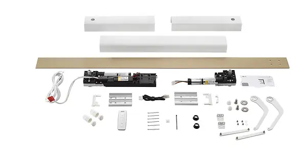 Kit motorisation volet battant - SYNAPSIA 1000 - Blanc SOMFY Pas Cher