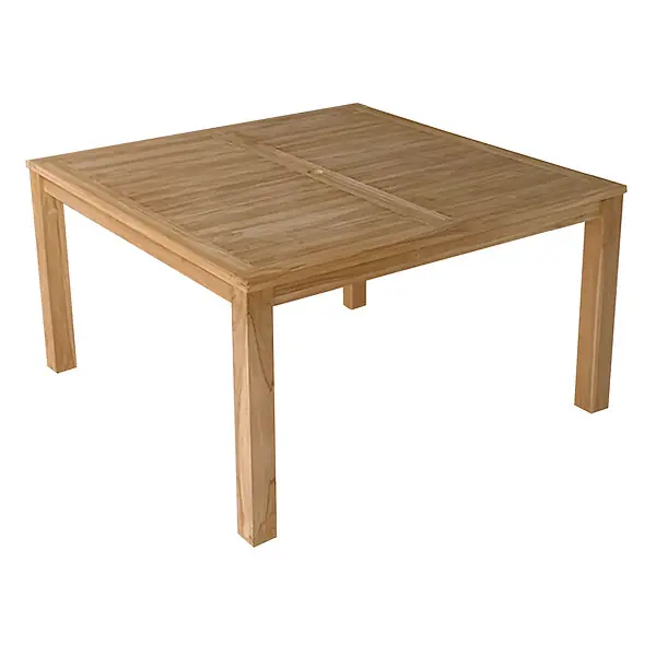 Table carrée 140cm en teck JAVA HAPPY GARDEN Acheter Direct