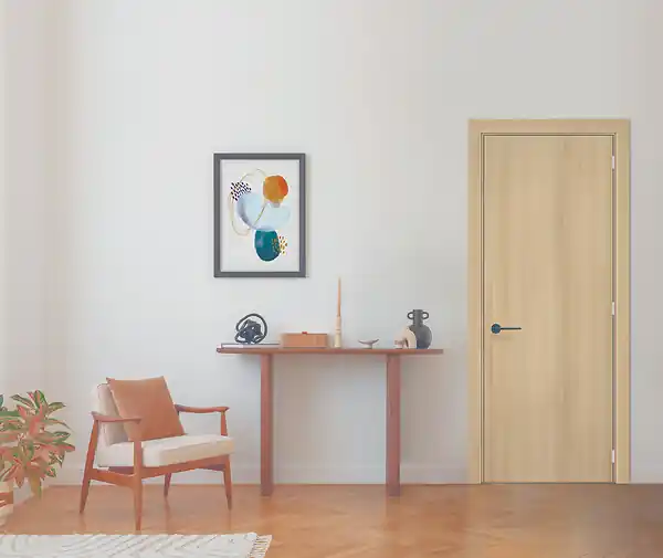Achetez Aujourd'hui Bloc porte Décor Chêne Naturel Honey Oak H204 x L83 cm Côte Tableau P.Gauche GD MENUISERIES