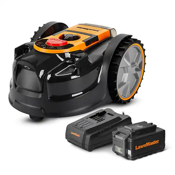 Commander Maintenant Robot tondeuse autonome 24V sans fil périmétrique - Le robot le plus simple du marché LAWNMASTER