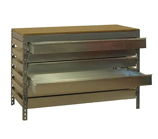 Paiement Sécurisé Simonrack - Etabli 6 Tiroirs 842x1210x760mm Gris Charge 600kg - Bt5 Box 1200 SIMON RACK