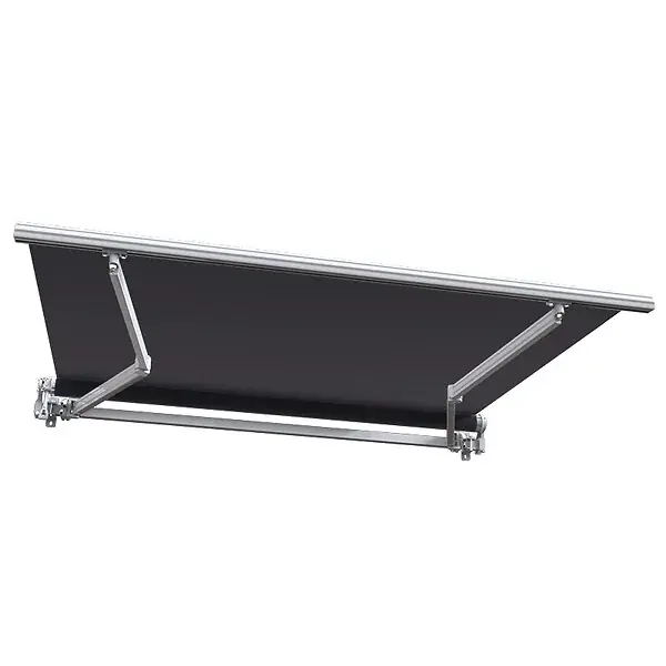 Store banne manuel 3 x 2,5 m Monobloc pour terrasse - Gris anthracite COTE STORE Certifié