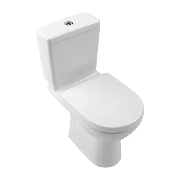 Combi Pack O.NOVO PLUS - Sortie horizontale - Blanc- Avec abattant Soft Close blanc VILLEROY ET BOCH Nouveauté