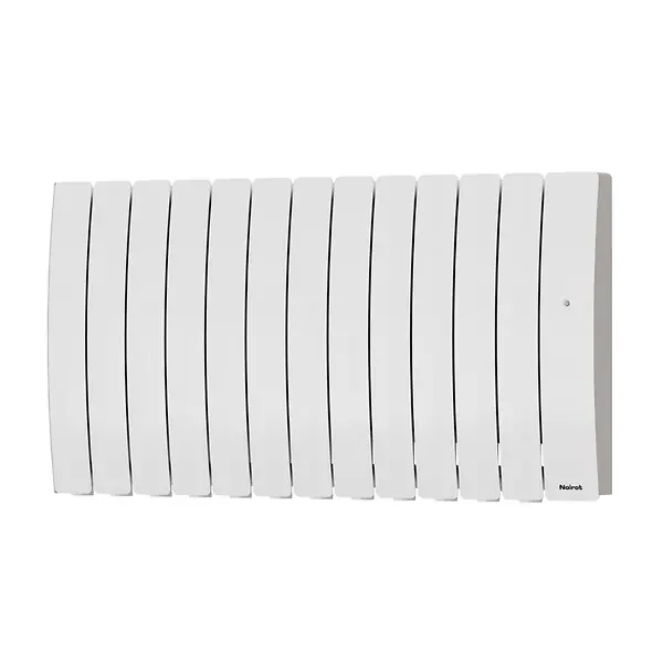 Quantité Limitée Radiateur électrique à inertie fluide aluminium Radiaflo Blanc 2000W NOIROT