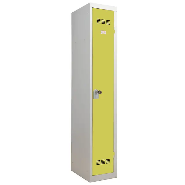 Achetez Aujourd'hui Vestiaire industriel acier 1 case Gris perle et anis L30cm P.HENRY