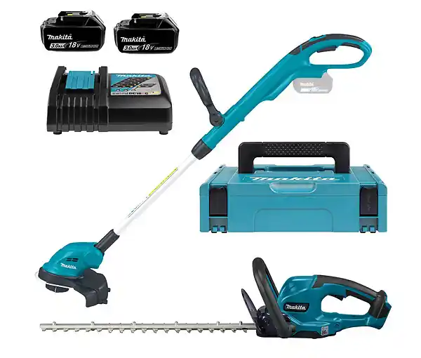 Pack 2 outils 18V (DUH507Z + DUR181Z) + 2 batteries 3Ah + 1 chargeur + coffret MAKPAC - MAKITA - LOT0336 Marque
