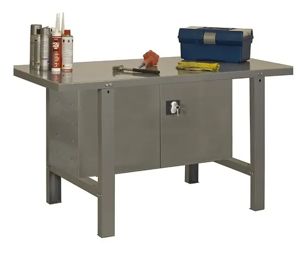Simonrack - Etabli 1 Niveau 2 Portes 1800x830x730mm Charge 800 Kg SIMON RACK Offre Spéciale