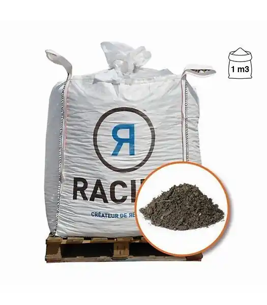 Solde Terre végétale enrichie de compost RACINE plantation extérieure Big bag 1 m3