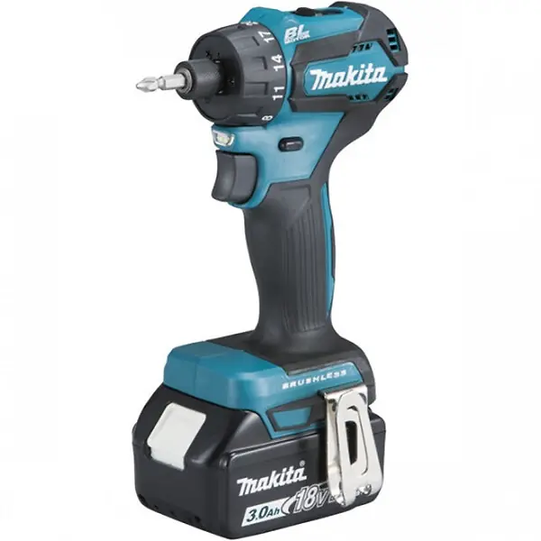 Perceuse visseuse compacte Brushless 2x3Ah 18V LXT ® MAKITA DDF083RFJ en MAKPAC Seulement Aujourd'hui