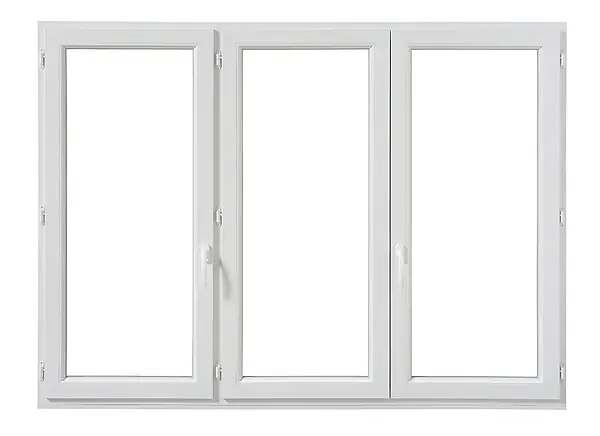 Fenêtre 3 vantaux PVC NéoClassic - Blanc - H.135xL.180cm NEOBAIE Dernier Modèle