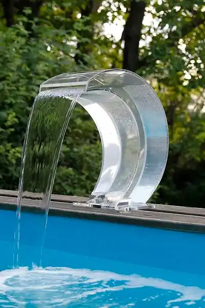 Vente Directe Cascade pour piscine acrylique Mamba LED UBBINK PIS
