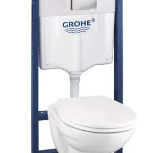Bâti support WC suspendu Solido 5en1 - Blanc - 1,13 m GROHE Quantité Limitée