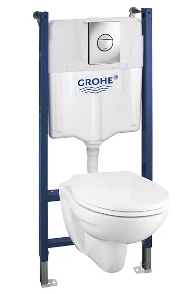 Bâti support WC suspendu Solido 5en1 - Blanc - 1,13 m GROHE Quantité Limitée