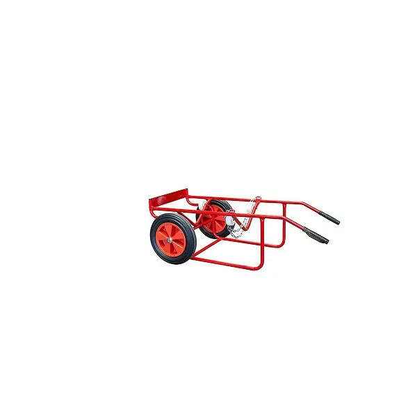 Top Vente Fimm - Diable Chantier à Fût Charge 250 Kg Métallique 220 L Roues Caoutchouc à˜ 400 Mm