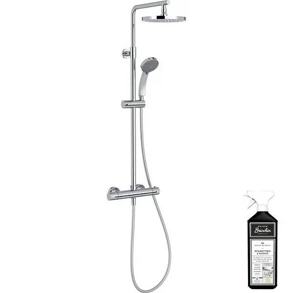 Colonne de douche Simone + nettoyant Briochin JACOB DELAFON Retour Gratuit