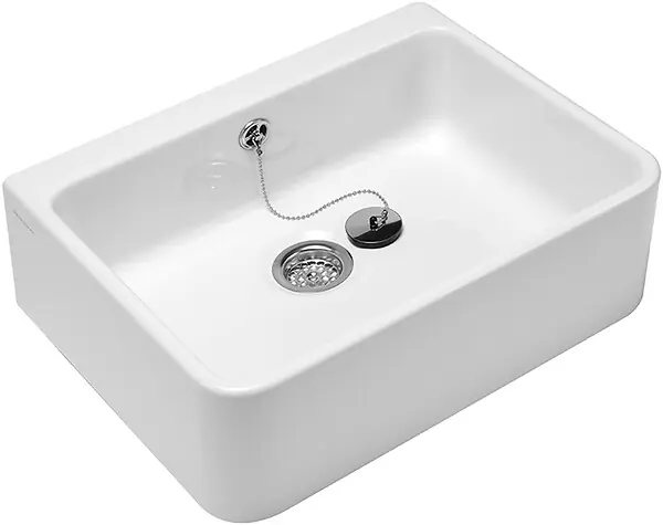 Timbre d‘office SOLBAC O.NOVO - Dimensions 595 x 200 x 500 mm - couleur blanc - Avec trop plein- réf 63220001 - VILLEROY ET BOCH VILLEROY & BOCH Nouveauté
