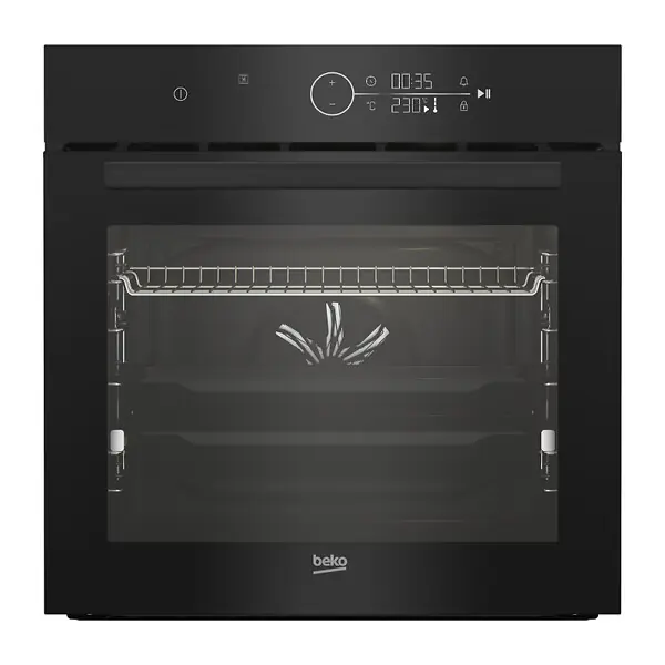 Prix Bas Beko Beyond Four encastrable 72 L classe A+, AeroPerfect™ 3D, écran tactile, 10 fonctions, sécurité enfant, noir (BBIM17400BDS)