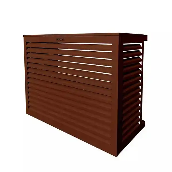 Cache unité extérieure en aluminium brun rouge taille M - DECOCLIM - 23AM8012 Commande En Gros