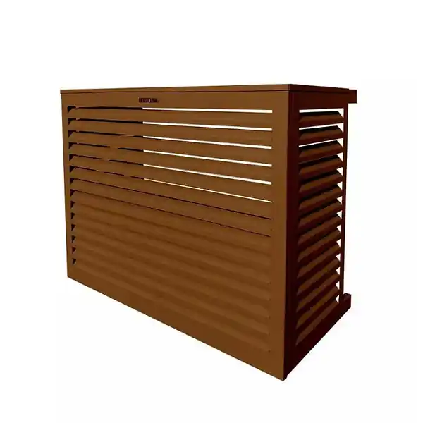 Cache unité extérieure en aluminium brun argile taille M - DECOCLIM - 23AM8003 Must-Have