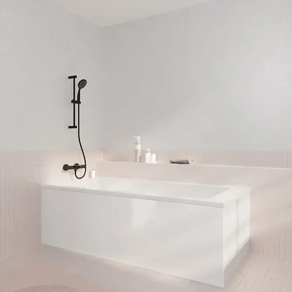 Pack Baignoire 160x70cm avec Tabliers recoupables 180cm et 80cm - Blanc Brillant - MAE ALLIBERT Offre Exclusive