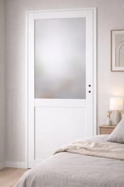 Satisfait Ou Remboursé Bloc Porte Athena BLANC H204 x L73 cm Côte Tableau P.Gauche GD MENUISERIES